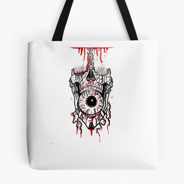 Item preview, dark skull with eye and chains designed and sold by Macraf0.