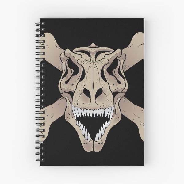 Item preview, T-Rex Skull and Crossbones designed and sold by paraptorkeet.