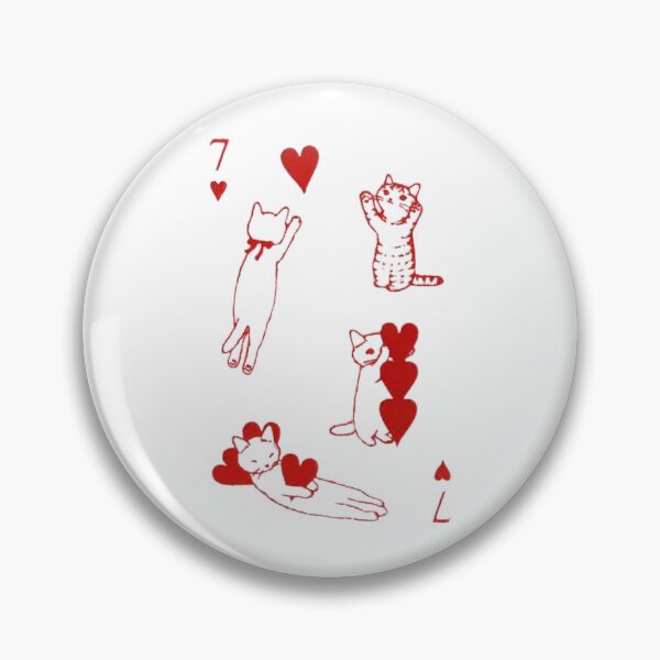 Item preview, silly heart cats designed and sold by SlayDesignz.