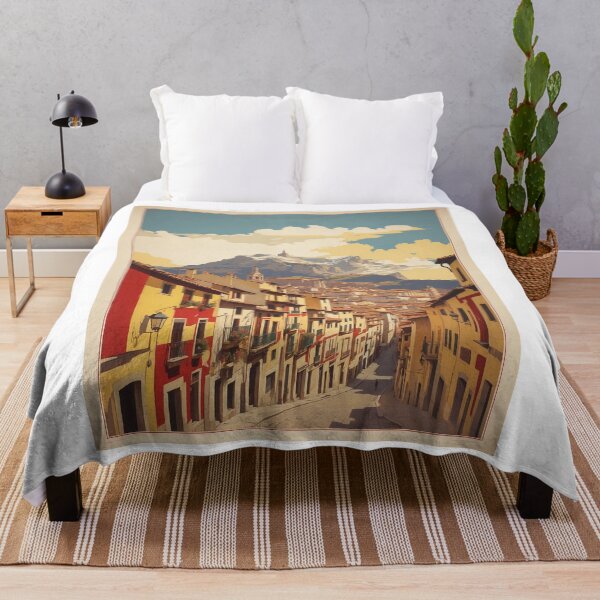Item preview, Pamplona Spain Tourism Vintage Poster 2 designed and sold by TravelersGems.