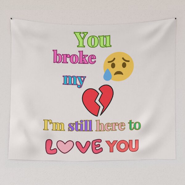 Item preview, Broke my Heart on Valentines designed and sold by AnnaPaints71.