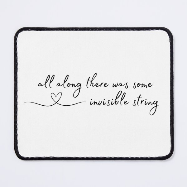 Item preview, Invisible String Lyrics designed and sold by Samantha Kelly.