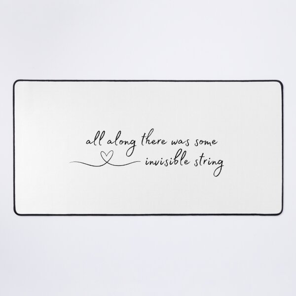 Item preview, Invisible String Lyrics designed and sold by Samantha Kelly.