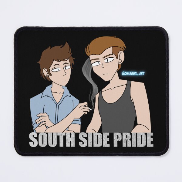 Item preview, south side pride T-shirt and print designed and sold by ChargedArt04.