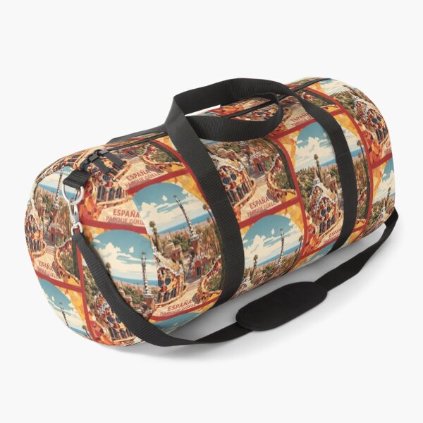 Item preview, Parque Guell Spain Tourism Vintage Poster 2 designed and sold by TravelersGems.