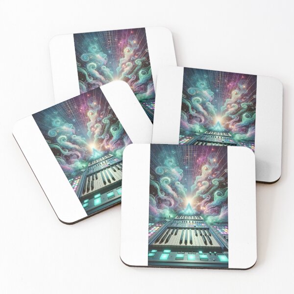 Item preview, Cosmic Keyboard Odyssey designed and sold by DreamAlongArt.