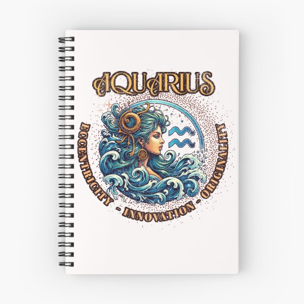 Item preview, Aquarius Horoscope : Eccentricity, Originality & Innovation designed and sold by AnalajiaDesigns.