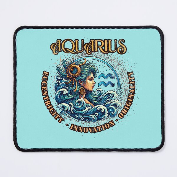 Item preview, Aquarius Horoscope : Eccentricity, Originality & Innovation designed and sold by AnalajiaDesigns.