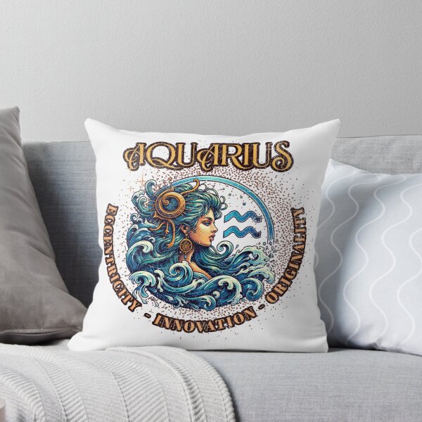 Item preview, Aquarius Horoscope : Eccentricity, Originality & Innovation designed and sold by AnalajiaDesigns.