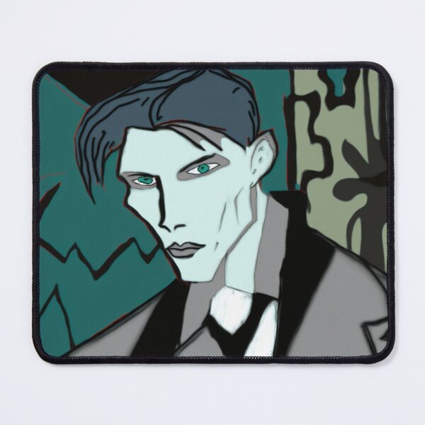 Item preview, Odd man with angled face designed and sold by liana campbell.