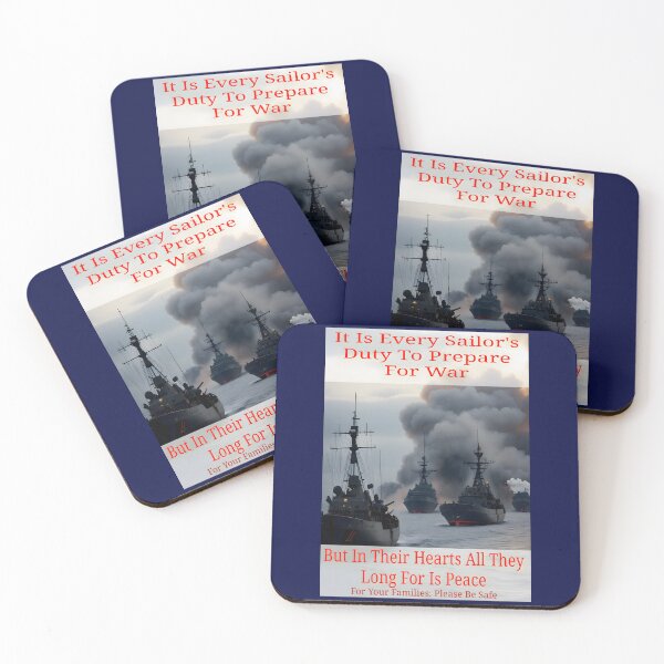 Item preview, Sailor's Duty Is To Prepare For War But Long For Peace designed and sold by Hall-O-Gram.