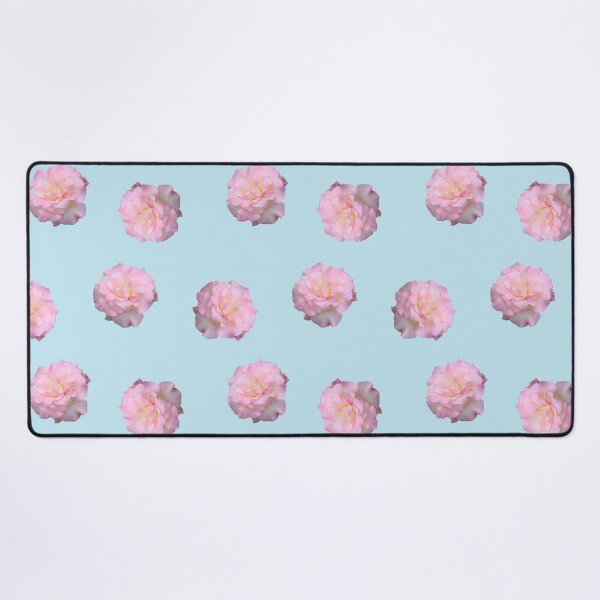 Item preview, Pale Pink Rose on Blue designed and sold by STHogan2.