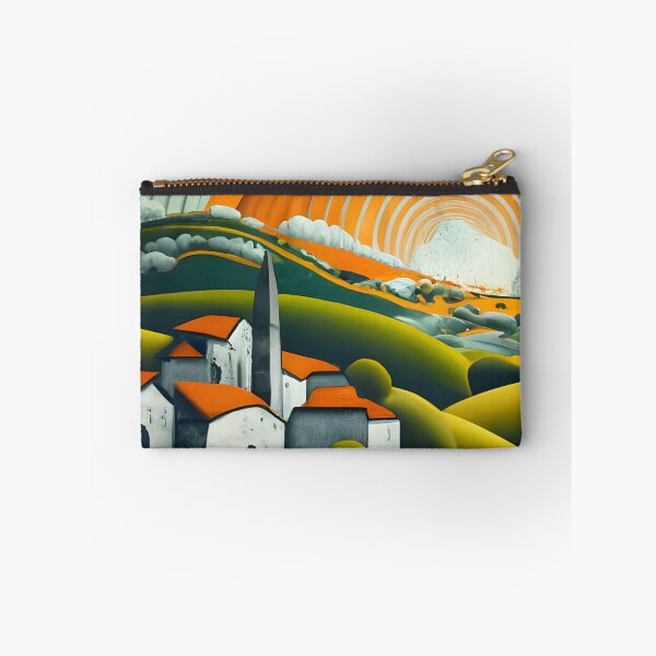 Item preview, Pointillism Golden Village designed and sold by WANBASTEN.