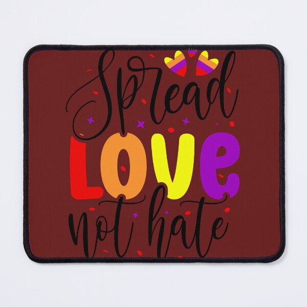 Item preview, Spread Love Not Hate: Inspirational Print Design designed and sold by C-CheleSells.