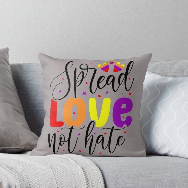 Item preview, Spread Love Not Hate: Inspirational Print Design designed and sold by C-CheleSells.