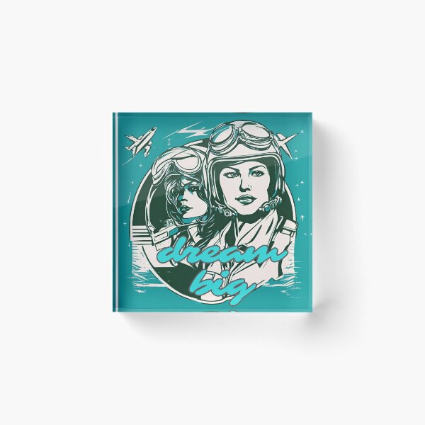 Item preview, Female Pilot: Dream Big designed and sold by Carrie's Creations.