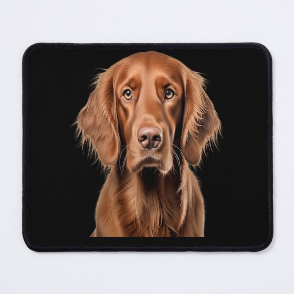 Item preview, Irish Setter Pet Dog Owner Watercolor Full Face Art Design designed and sold by fantasticdesign.