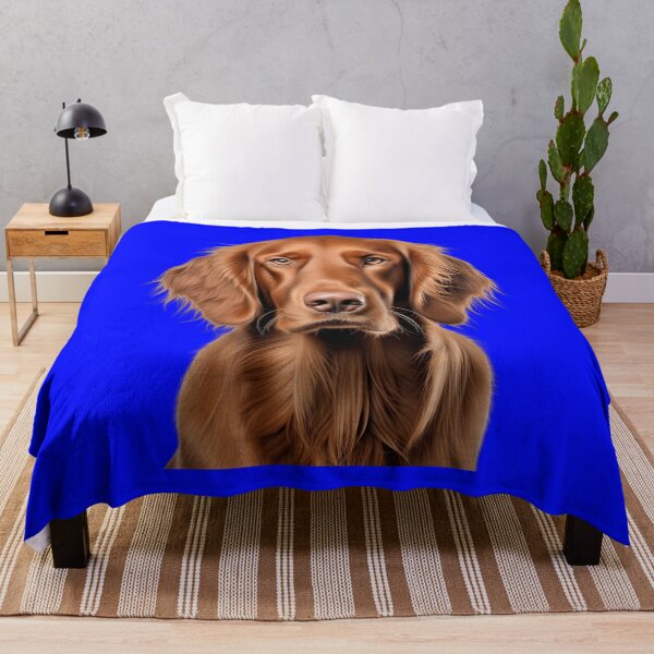 Item preview, Irish Setter Pet Dog Owner Watercolor Full Face Art Design designed and sold by fantasticdesign.