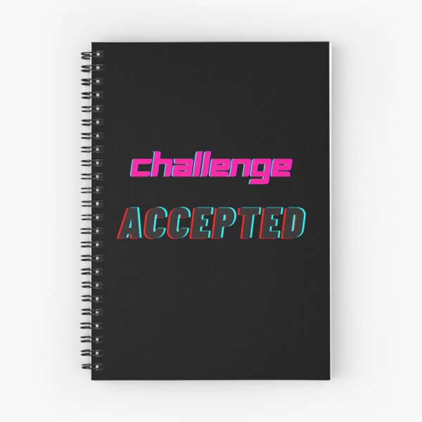 Item preview, Challenge Accepted designed and sold by WifiJW0526.