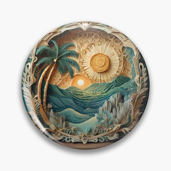 Item preview, Arte en papel con temática de playa designed and sold by Dan Farsaci.