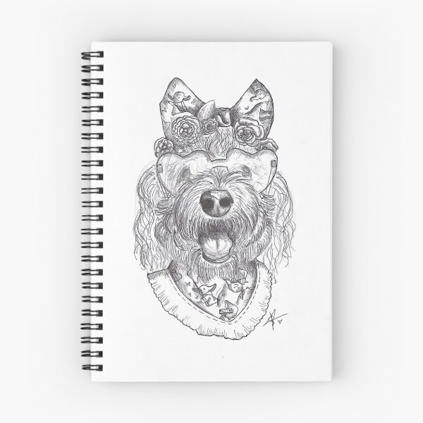Item preview, Dog in heart glasses designed and sold by Stellasketches1.