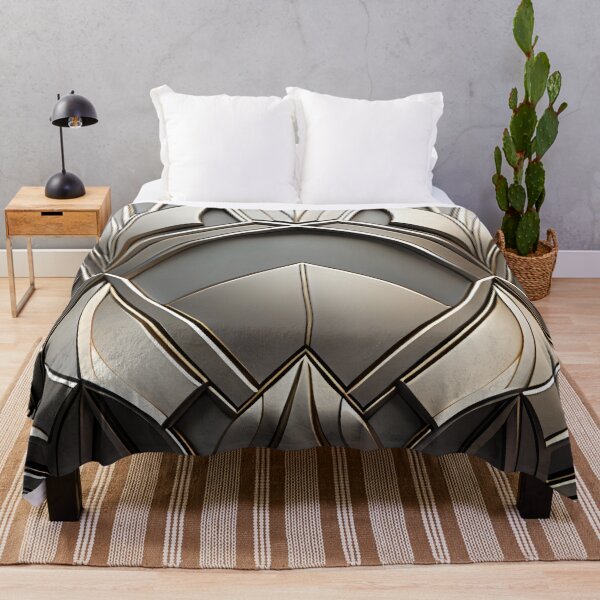 Item preview, Silver Art Deco Style 004 designed and sold by fleesphotos.