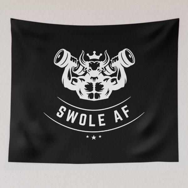 Item preview, Weightlifting Bodybuilding: Swole AF designed and sold by Stock-Wave.