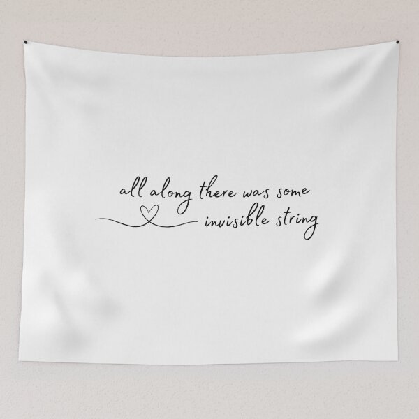 Item preview, Invisible String Lyrics designed and sold by Samantha Kelly.