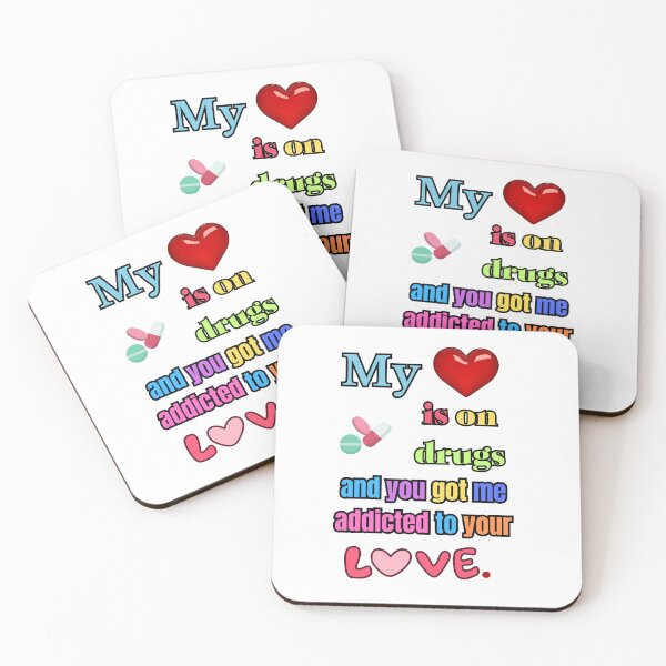 Item preview, Heart on Drugs  designed and sold by AnnaPaints71.