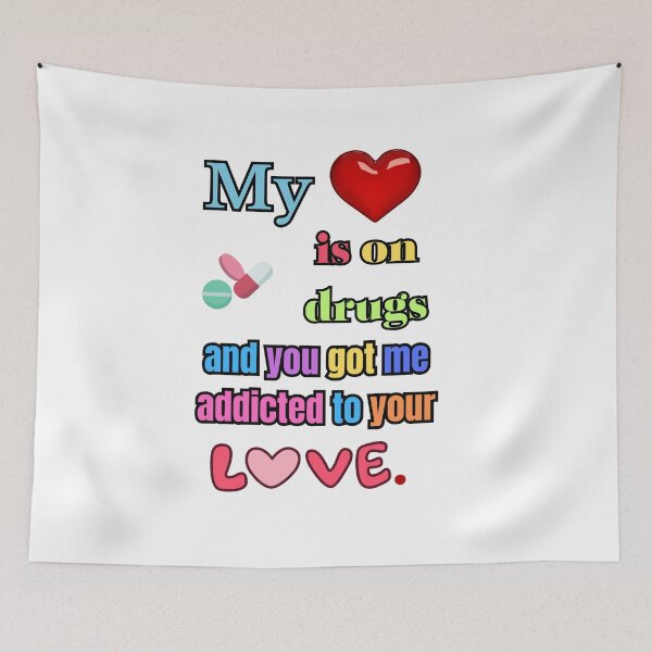 Item preview, Heart on Drugs  designed and sold by AnnaPaints71.