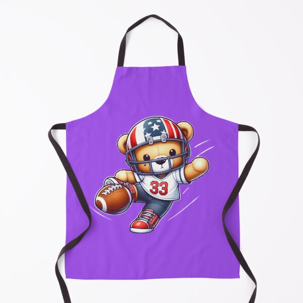 Item preview, Little bear playing American football. designed and sold by moni0490.