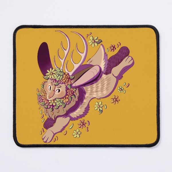 Item preview, Spring Flower Jackalope designed and sold by skybluekitty.