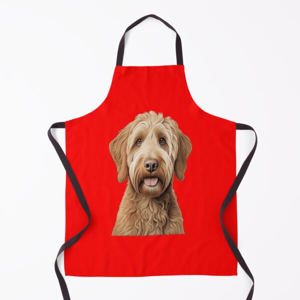 Item preview, Labradoodle Pet Dog Owner Watercolor Full Face Art Design designed and sold by fantasticdesign.