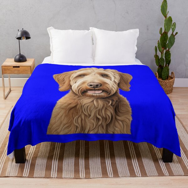 Item preview, Labradoodle Pet Dog Owner Watercolor Full Face Art Design designed and sold by fantasticdesign.