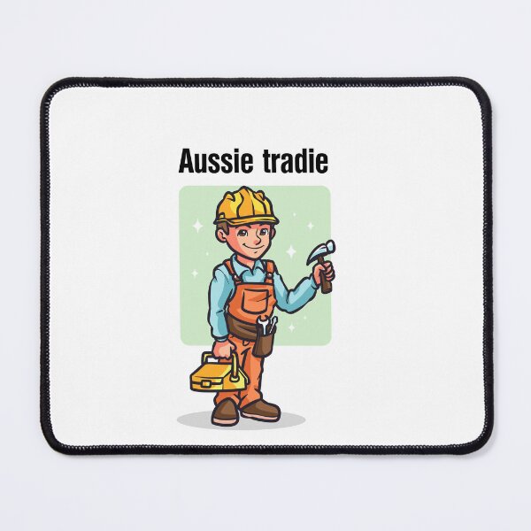 Item preview, aussie tradie essential Tshirt designed and sold by exponentialart.