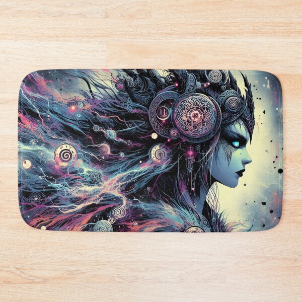 Item preview, Cosmic Celtic Goddess Portrait designed and sold by BansheeTales.