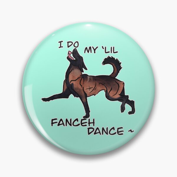 Item preview, Mahogany Malinois Doing the fancy dance designed and sold by Sparklepupfaeri.