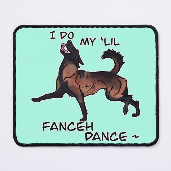 Item preview, Mahogany Malinois Doing the fancy dance designed and sold by Sparklepupfaeri.