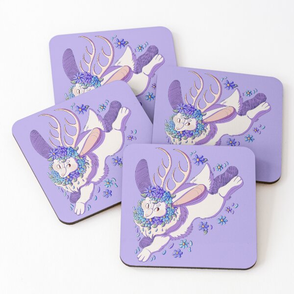Item preview, White Spring Jackalope designed and sold by skybluekitty.