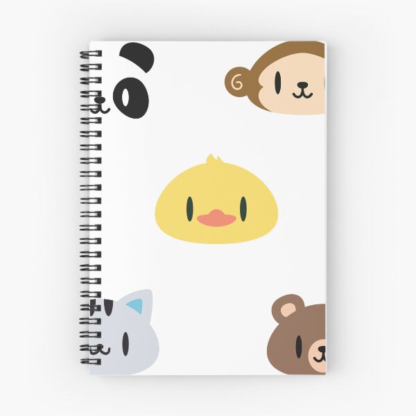 Item preview, cute blob animals sticker pack designed and sold by printsbylana.