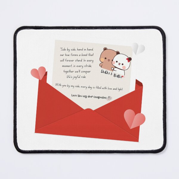 Item preview, Love Message in DuDu Bear and BuBu’s Style designed and sold by Pandety.