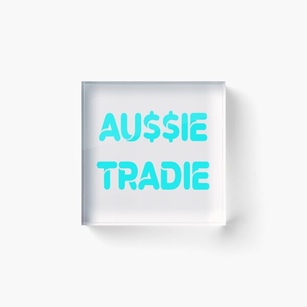 Item preview, aussie tradie classic Tshirt designed and sold by exponentialart.