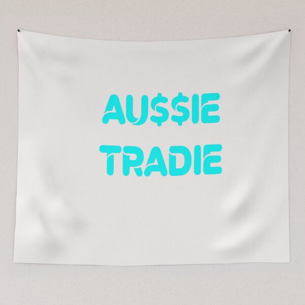 Item preview, aussie tradie classic Tshirt designed and sold by exponentialart.