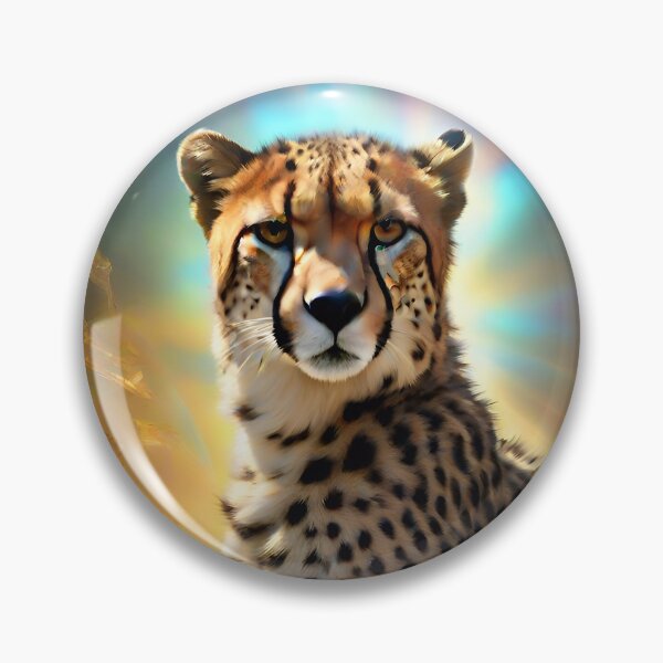 Artikelvorschau, Cute Cheetah Animal Art entworfen und verkauft von TheArtOfPat.