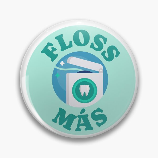 Item preview, Floss Más Cute Dentist Hygiene Design DMD, DDS, RDA, RDH designed and sold by kayristin.