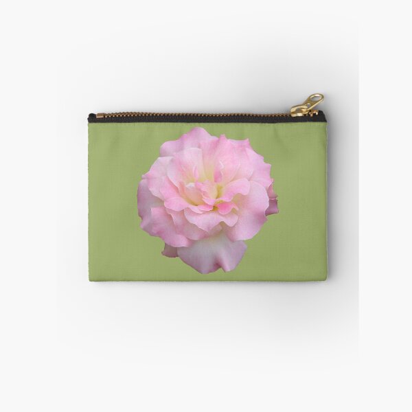 Item preview, Pale Pink Rose on Pale Yellow Green designed and sold by STHogan2.