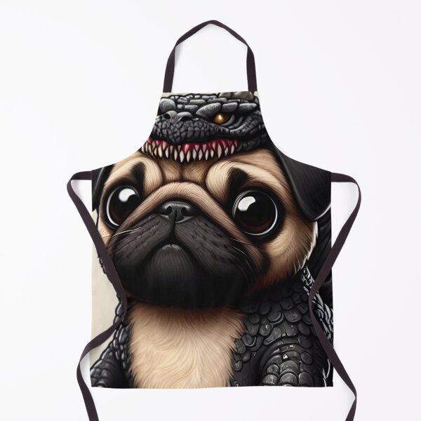 Item preview, Funny Cute Pugzilla designed and sold by ArtadoraDesignz.