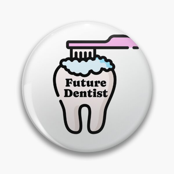 Aperçu de l'œuvre Future dentiste Conception mignonne de dents et de brosses à dents pour les étudiants en médecine dentaire, pré-dentaire, DMD, DDS créée et vendue par kayristin.