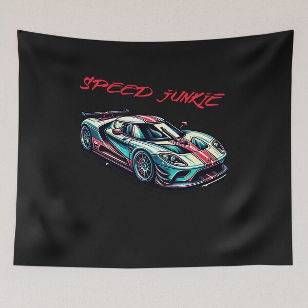 Item preview, Speed Junkie, Fast and Bold designed and sold by AnalajiaDesigns.