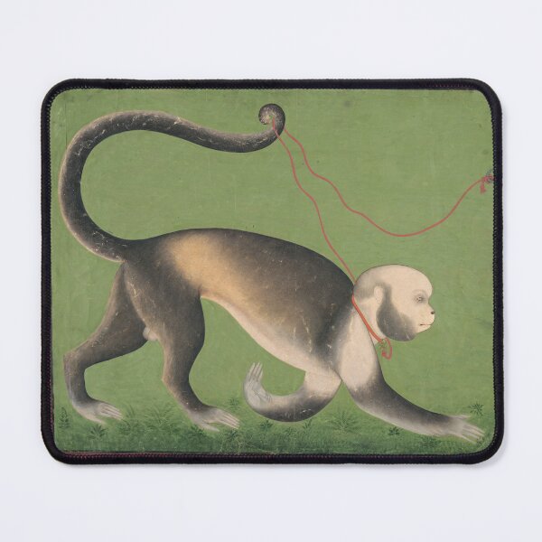 Item preview, Indian Art: A Monumental Portrait of a Monkey designed and sold by MagpieMoonUSA.